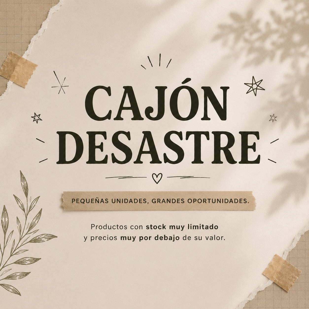 Cajón Desastre