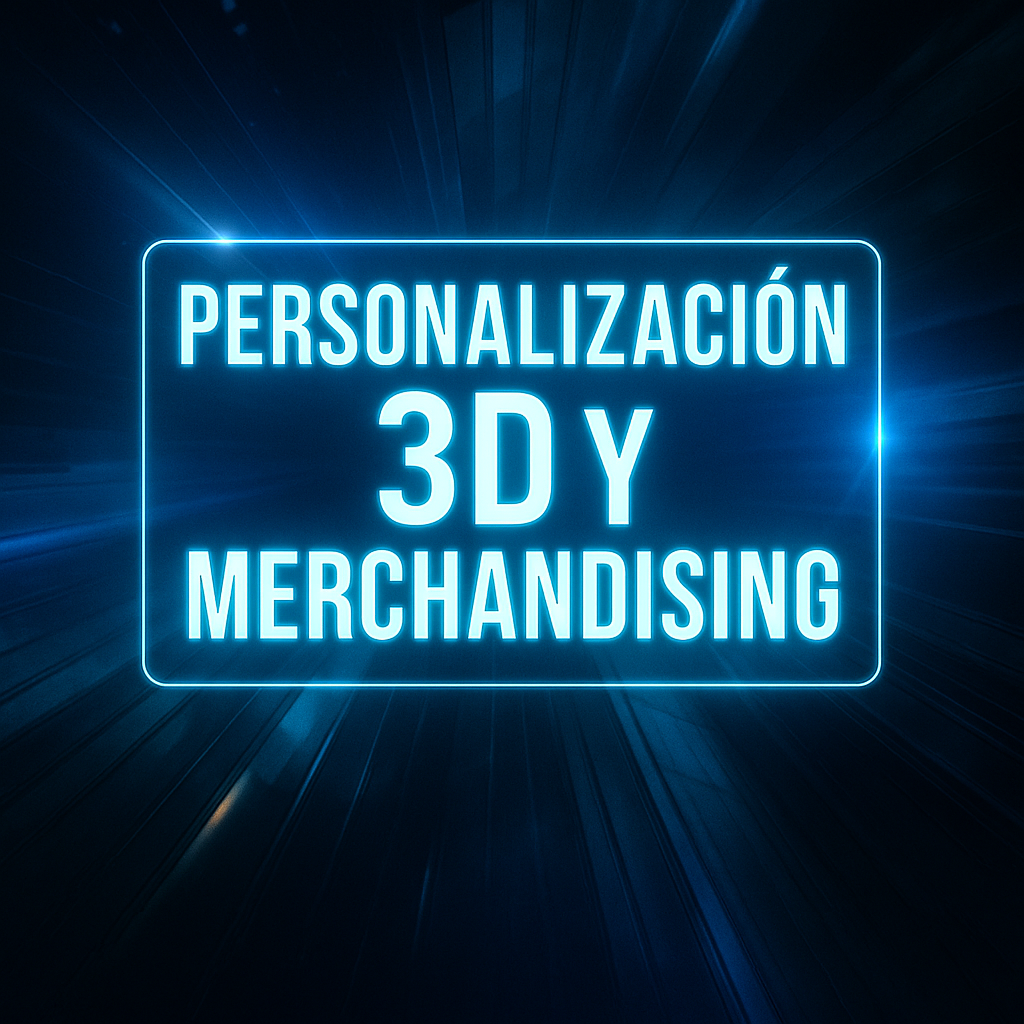 Personalización 3D y Merchandising