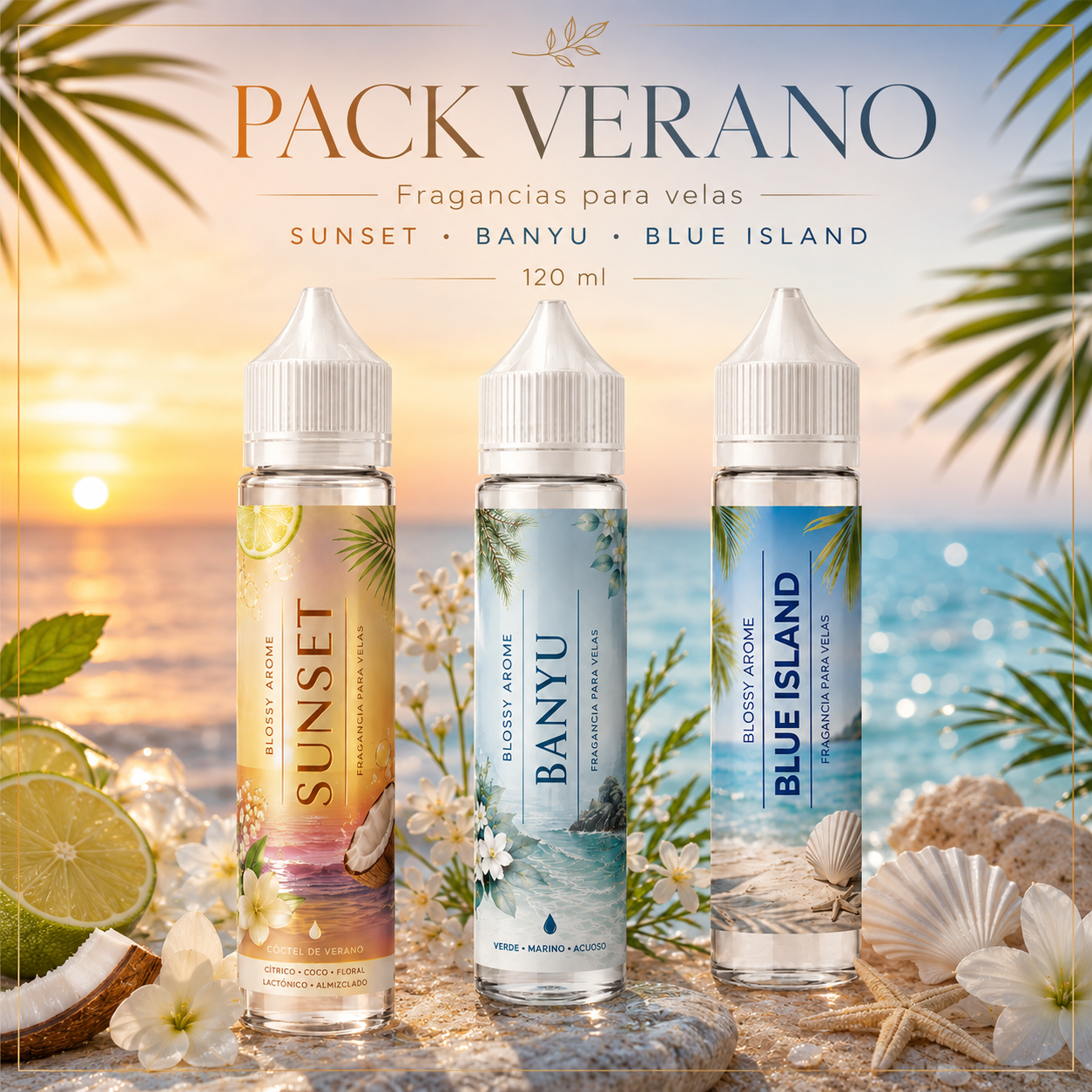 PREVENTA DE PACK DE VERANO 120ML
