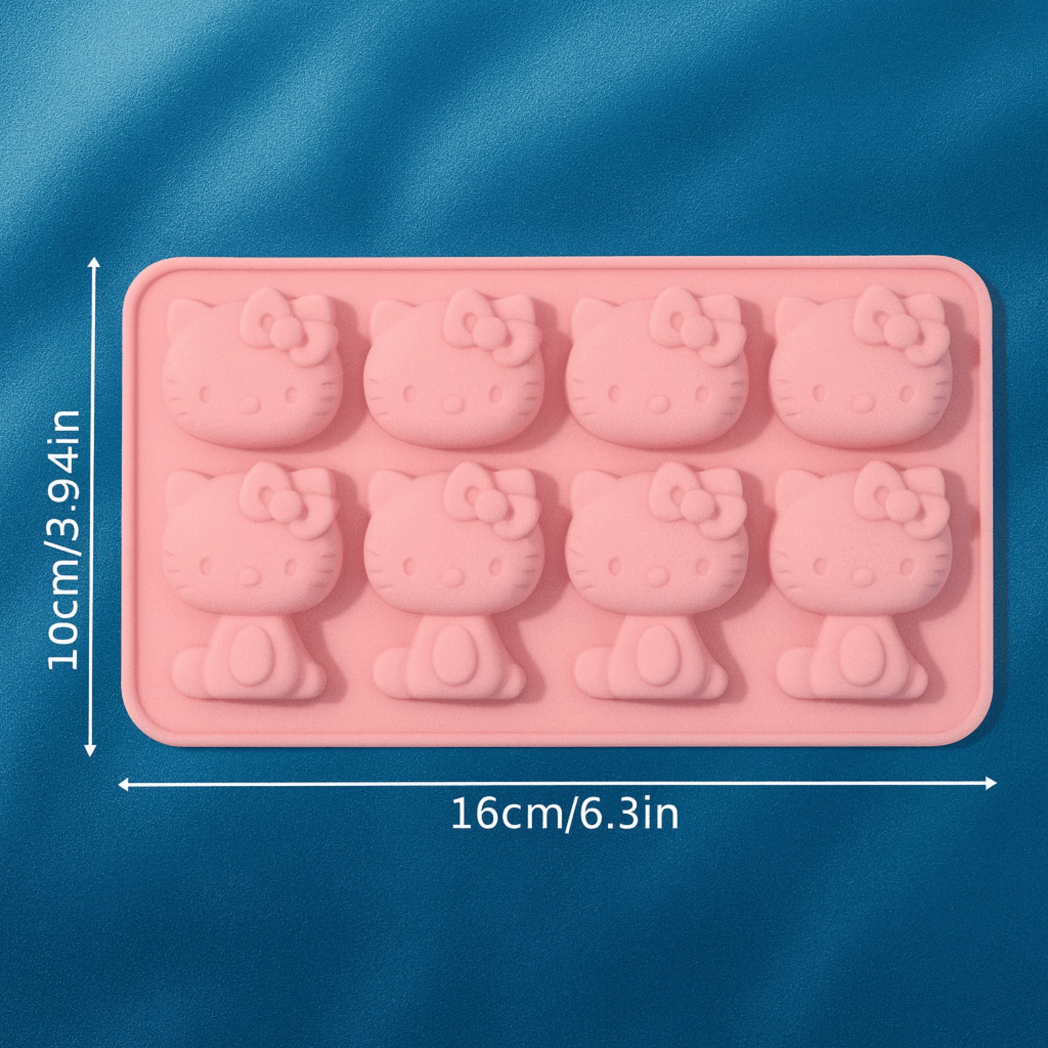Molde de Silicona Gatito Dulce