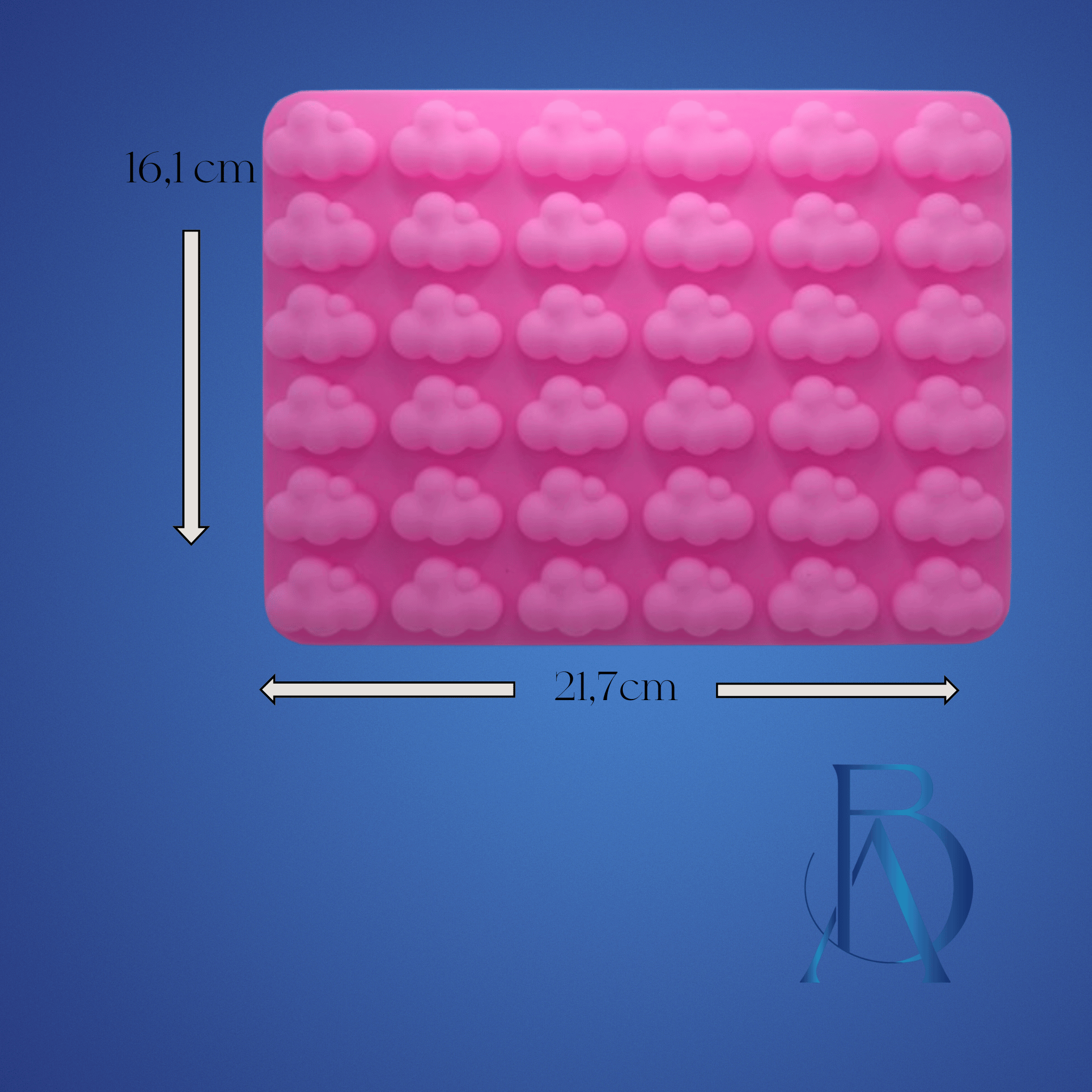 Molde de silicona NUBES