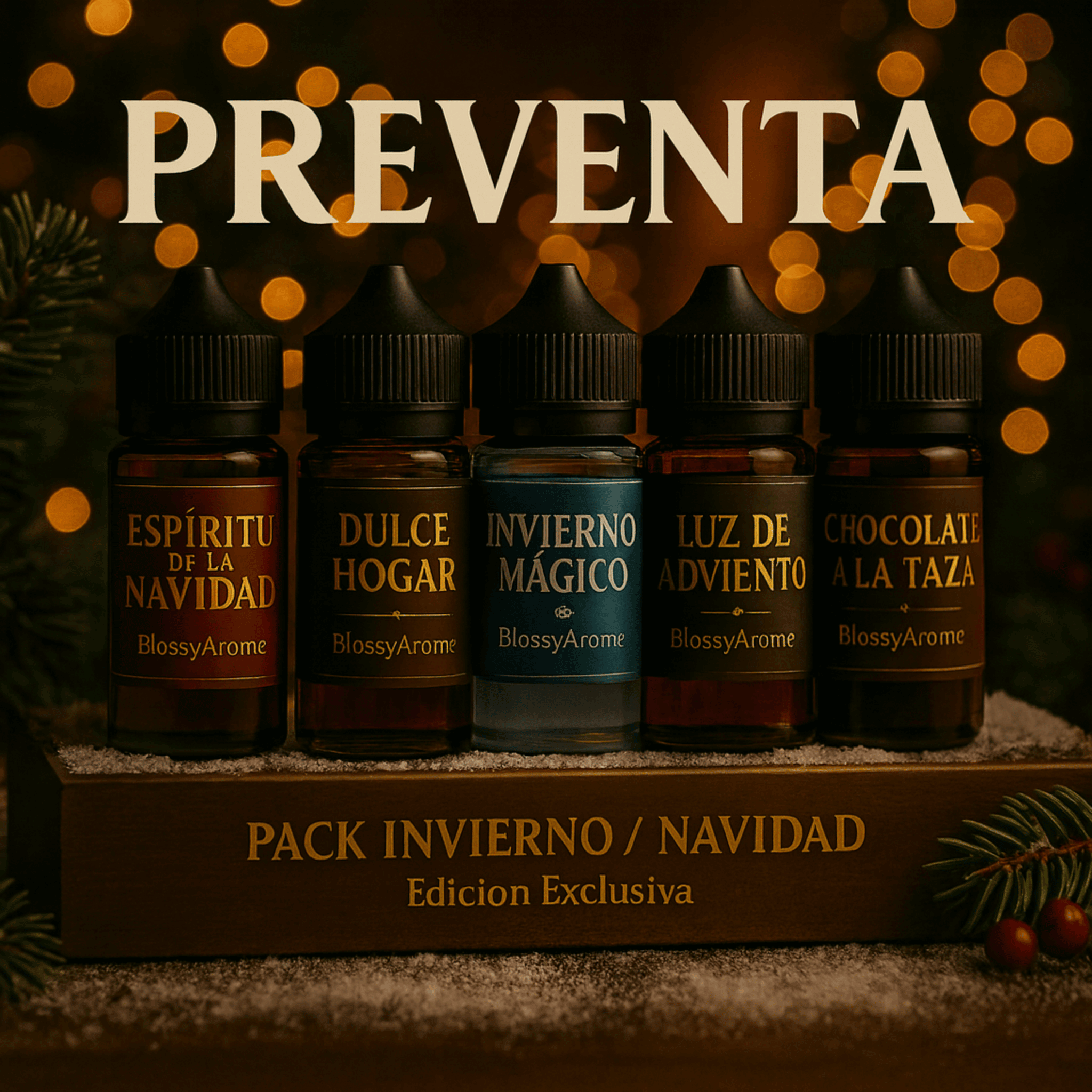 1er Pack PREVENTA Colección Invierno / Navidad