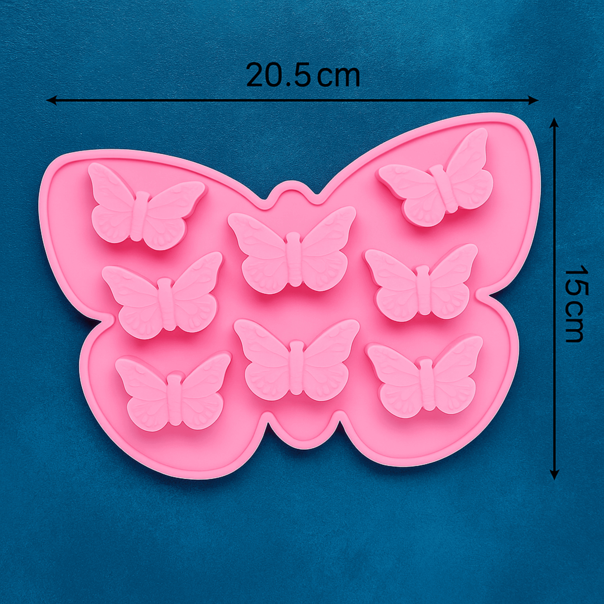 Molde de Silicona “Mariposa Rosa” 🦋