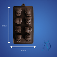 Molde de Silicona Animales