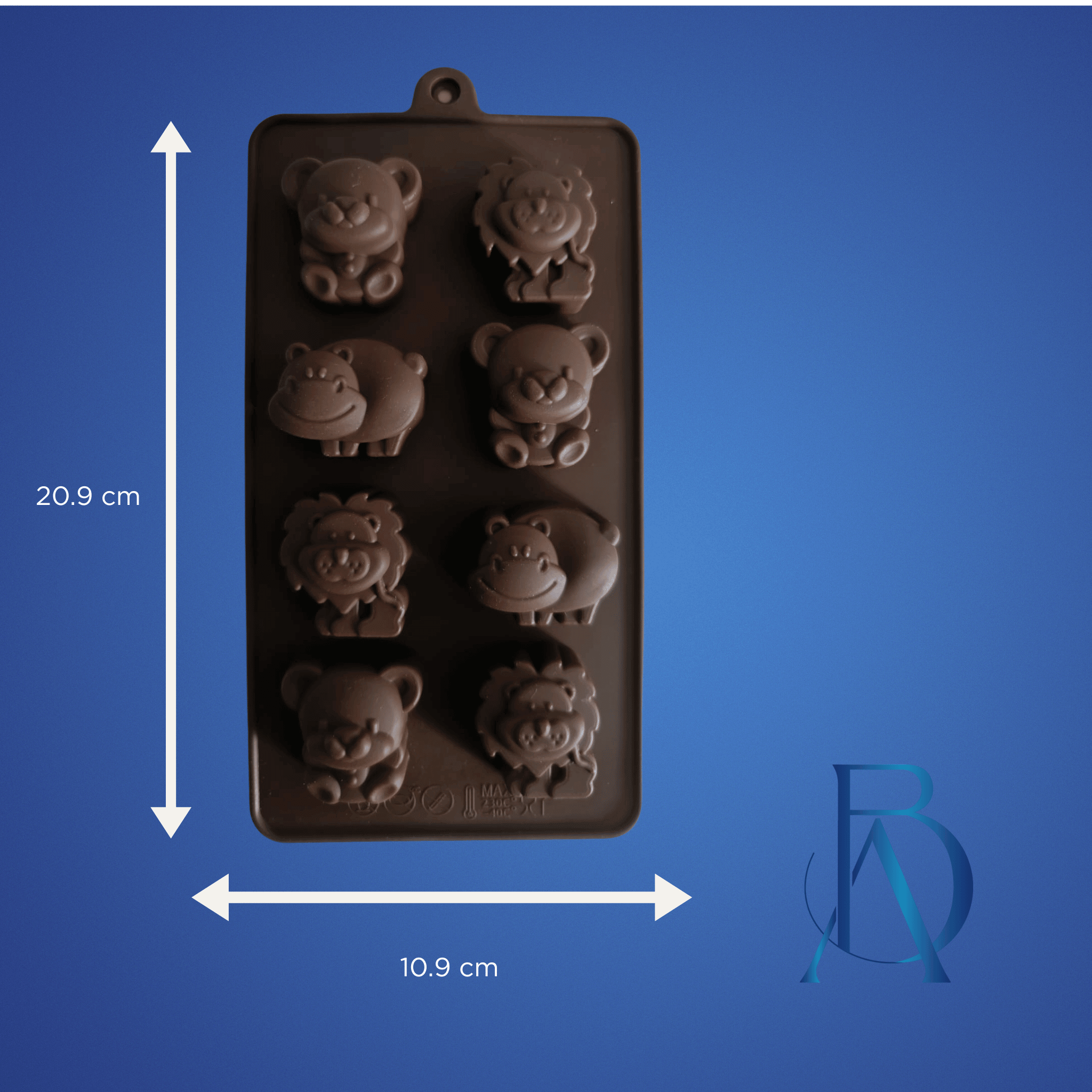Molde de Silicona Animales