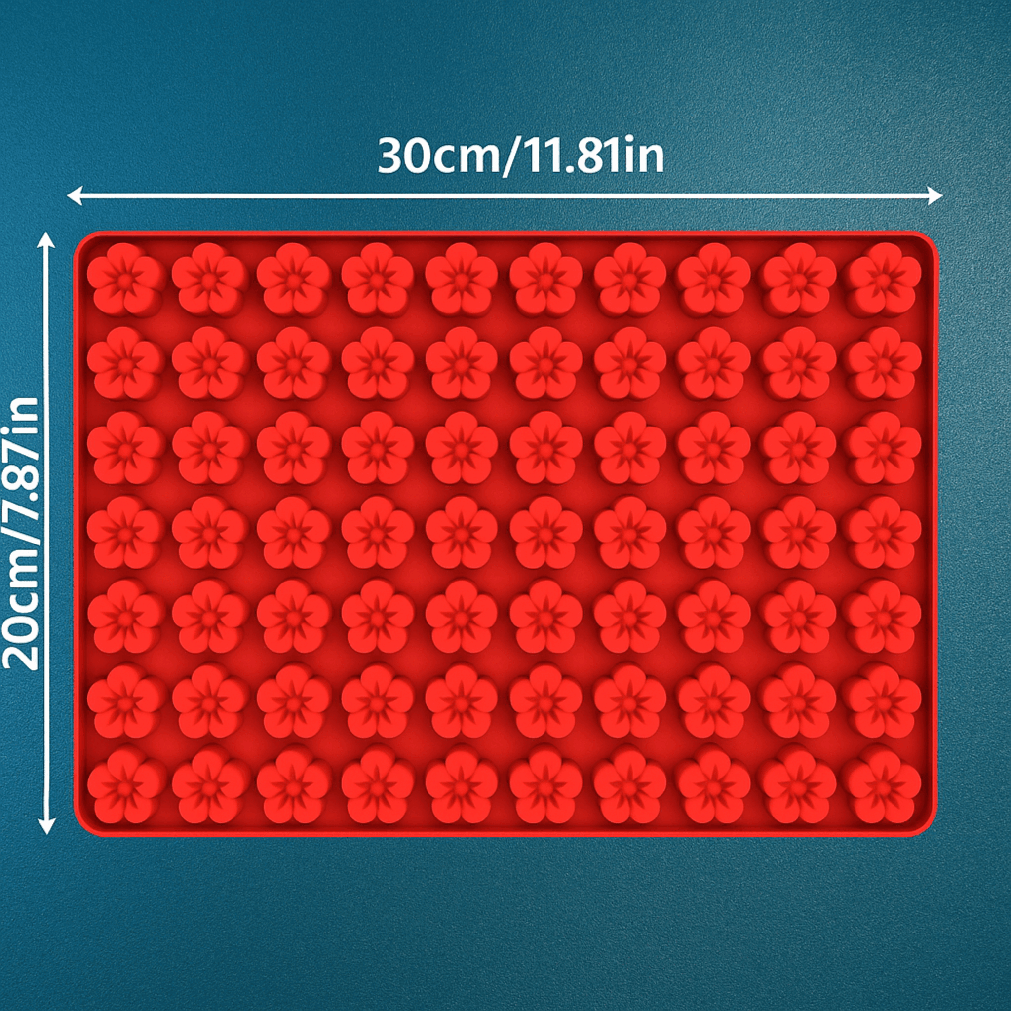 Molde de Silicona “Flor de Ciruelo”  70 cavidades
