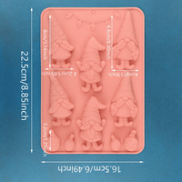 Molde de Silicona “Gnomos de Navidad”