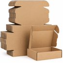 Juego de 25 cajas de cartón corrugado