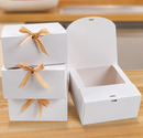 Pack de 5 cajas blancas con lazo