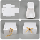 Pack de 5 cajas blancas con lazo