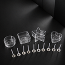 pack 15 moldes velas de Te y 15 mechas