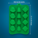 Molde de Silicona “Papá Noel & árbol de Navidad”
