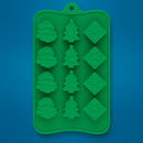 Molde de Silicona “Papá Noel & árbol de Navidad”