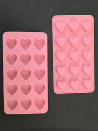 Molde de Silicon Corazones Love