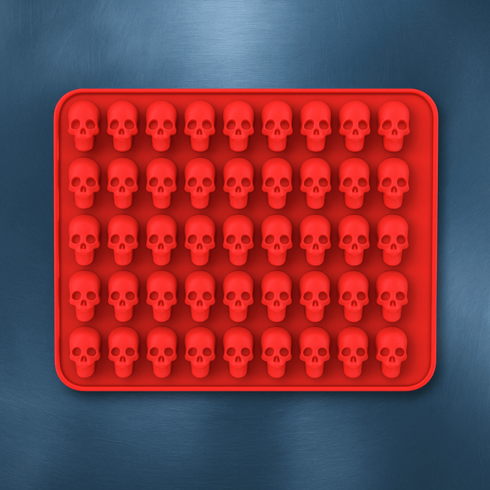Molde de Silicona Mini Calaveras – 50 Cavidades