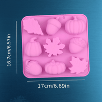 Molde de Silicona Otoño – 9 Cavidades