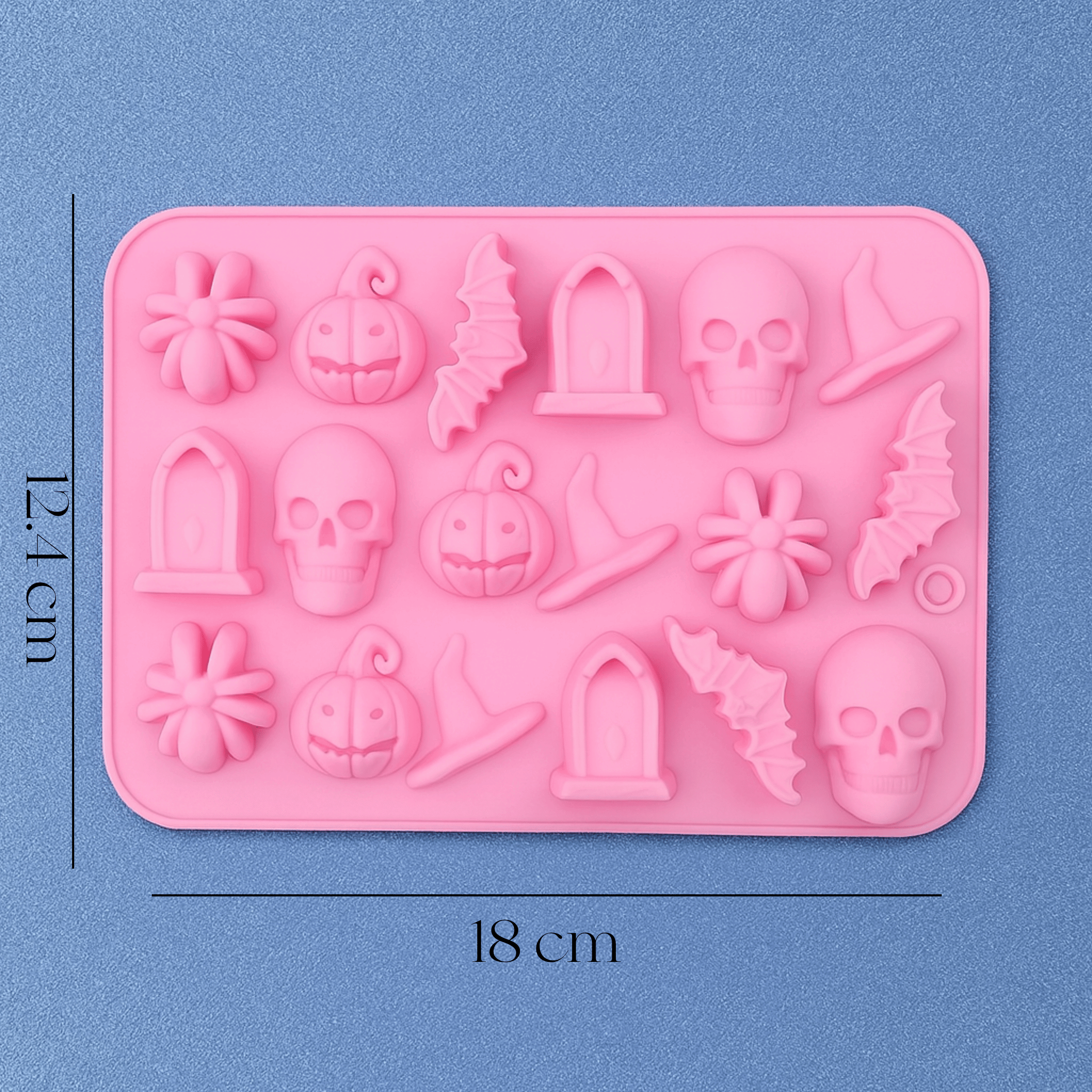 Molde de Silicona “Halloween” – 18 cavidades