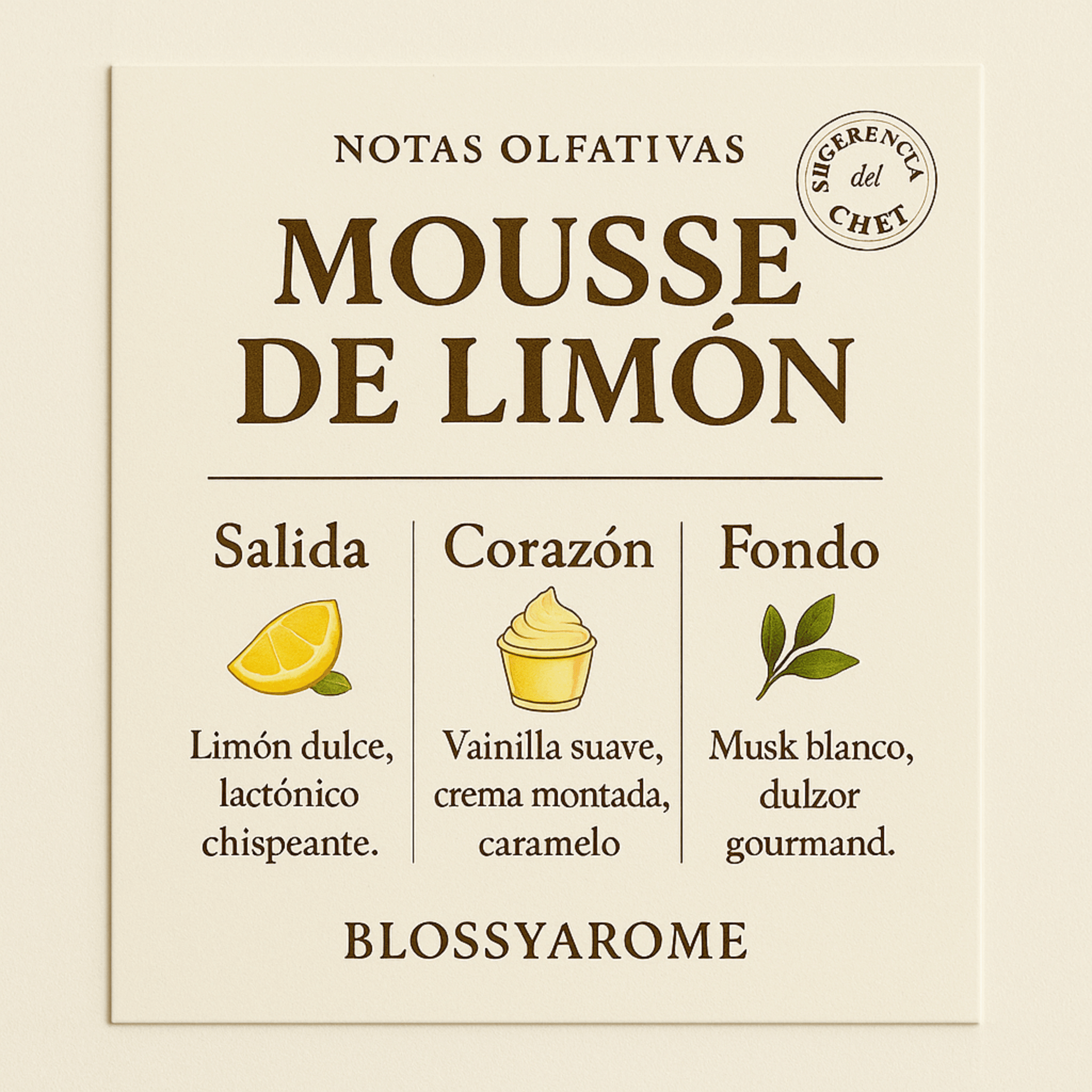 Mousse de Limón
