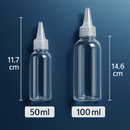 Pack 6 Botellas PET con Dispensador + Embudo de Llenado