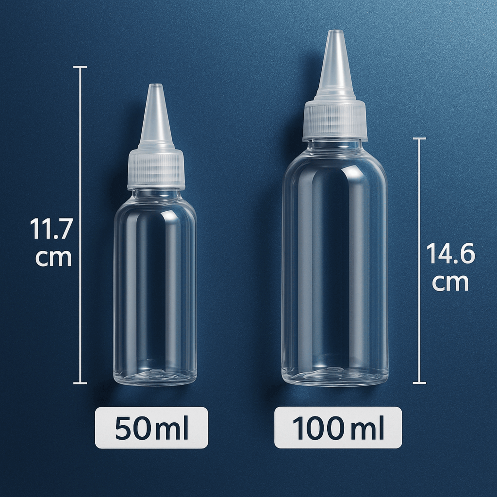 Pack 6 Botellas PET con Dispensador + Embudo de Llenado