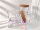 Vaso cristal con tapa 120ml